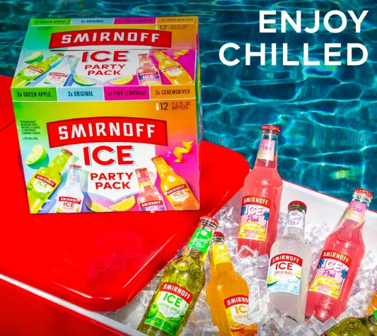 Smirnoff Fiesta de Variedad – Pack de Vodka Saborizado