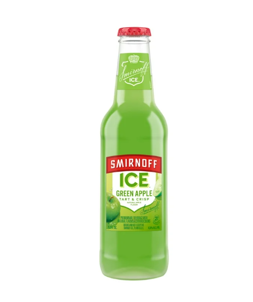 Smirnoff Vodka Sabor Manzana Verde – Botella de 750 ml